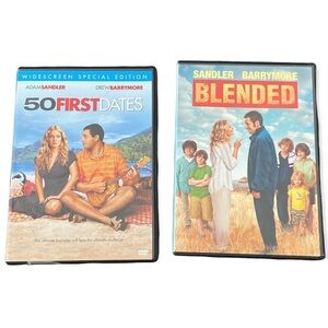 Adam Sandler Drew Barrymore DVD Movie Film Bundle Blended / 50 First Dates